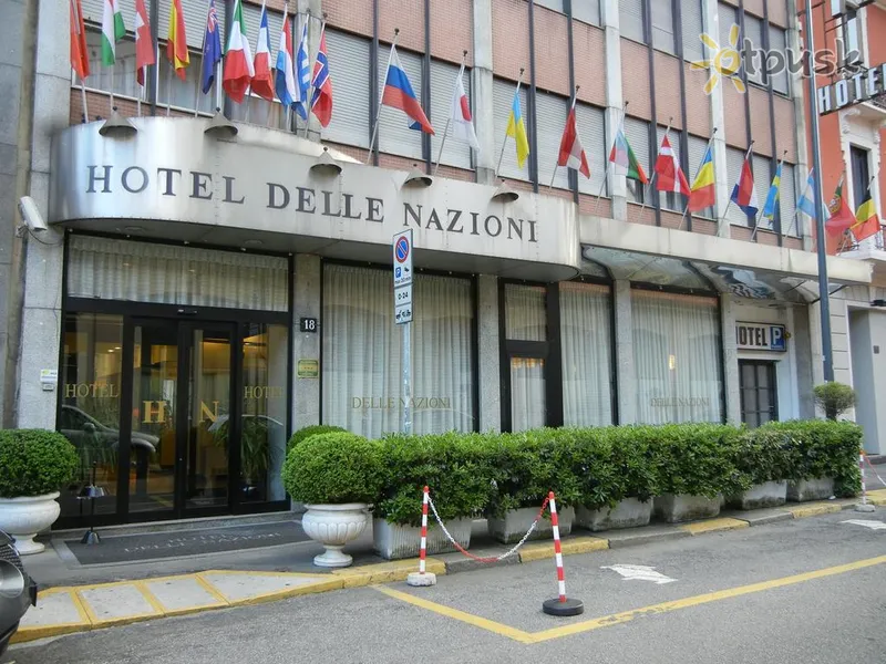 Фото отеля Delle Nazioni 3* Милан Италия экстерьер и бассейны
