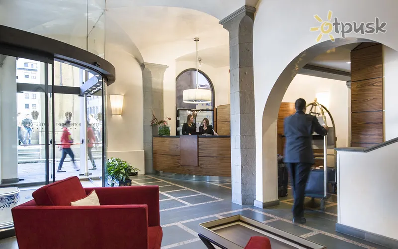 Фото отеля Degli Orafi 4* Florence Itālija vestibils un interjers