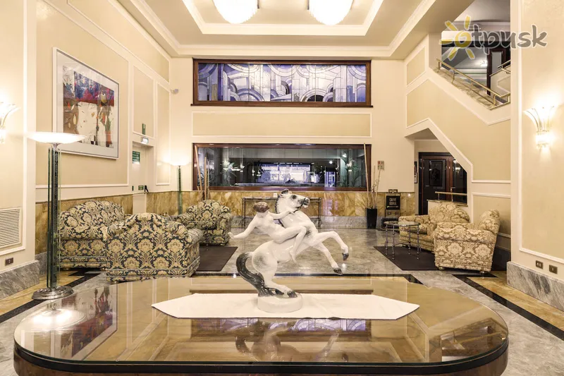 Фото отеля Doria Grand Hotel 4* Милан Италия лобби и интерьер