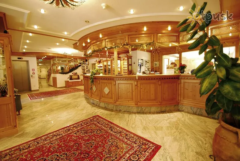 Фото отеля Olympia Hotel 3* Кронплатц Италия лобби и интерьер