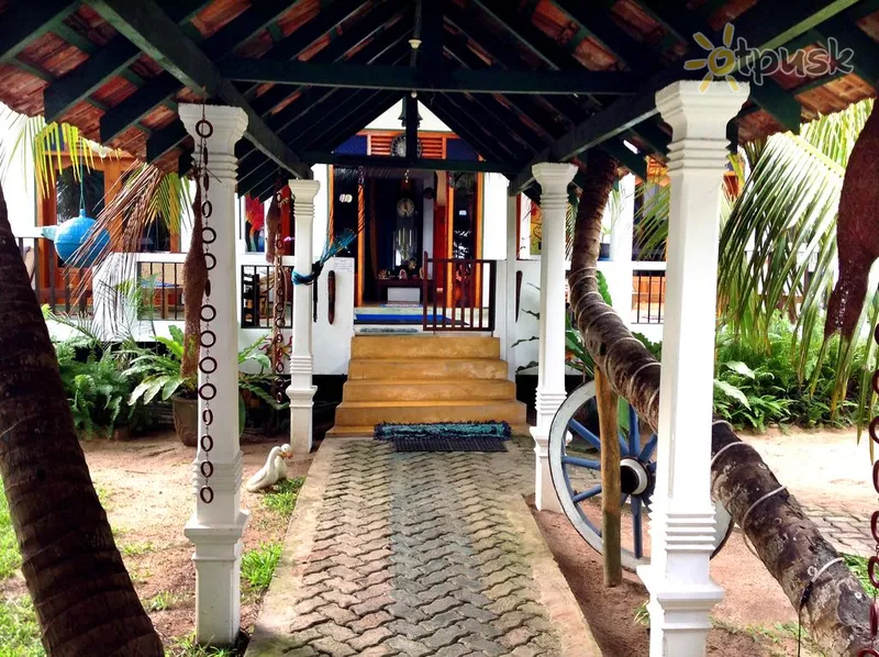 Фото отеля Frangipani Beach Villa 3* Тангалле Шри-Ланка экстерьер и бассейны