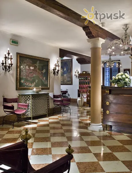 Фото отеля Giorgione Hotel 4* Венеція Італія лобі та інтер'єр
