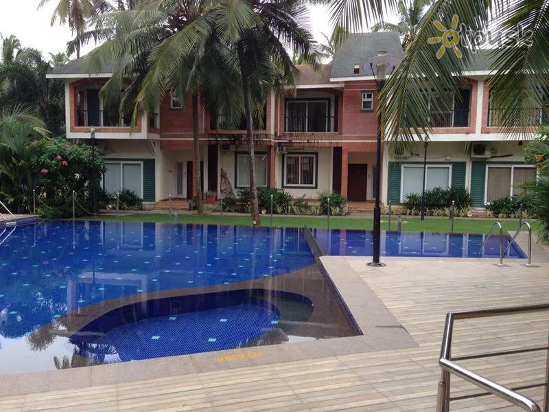 Фото отеля Heritage Exotica Baga 2* Šiaurės Goa Indija išorė ir baseinai