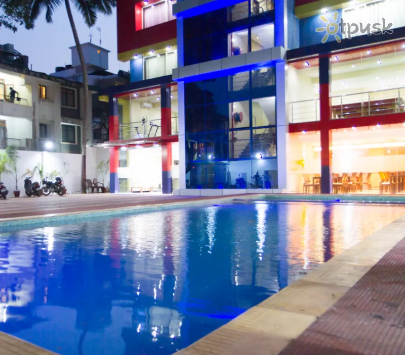 Фото отеля Karishma Grand Hotel 4* Šiaurės Goa Indija išorė ir baseinai