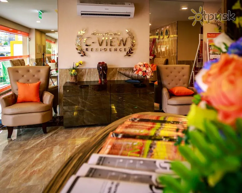 Фото отеля C-View Residence 3* Pataja Tailandas fojė ir interjeras