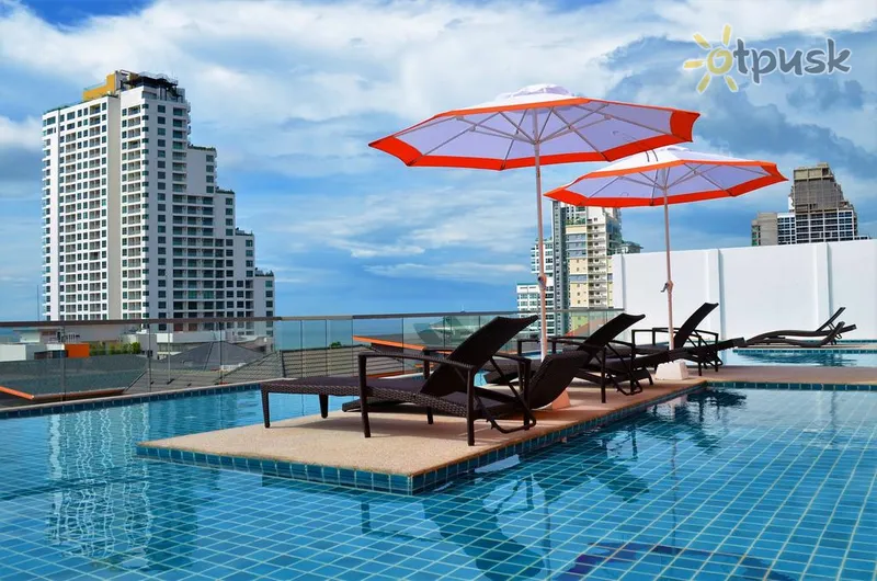 Фото отеля C-View Residence 3* Pataja Tailandas išorė ir baseinai