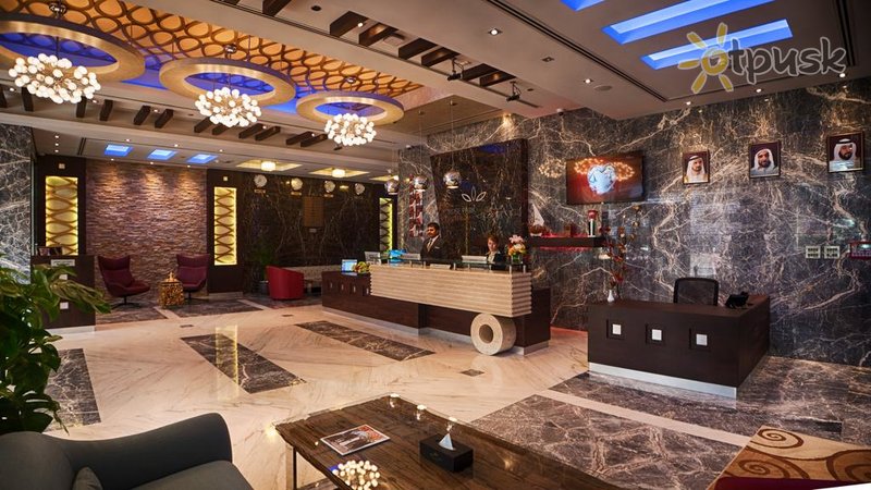 Фото отеля Rose Park Hotel Al Barsha 4* Дубай ОАЭ лобби и интерьер