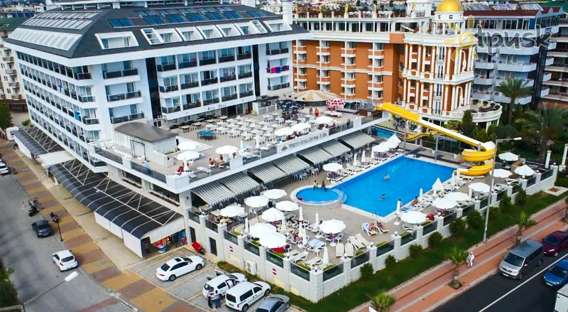 Фото отеля White Gold Hotel & Spa 5* Alanija Turkija išorė ir baseinai