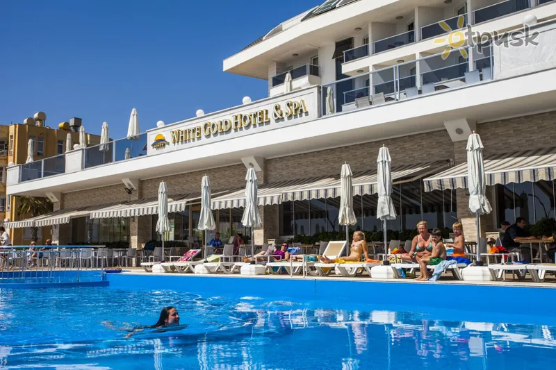 Фото отеля White Gold Hotel & Spa 5* Alanija Turkija išorė ir baseinai
