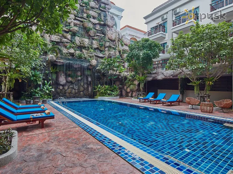 Фото отеля The Agate Pattaya Boutique Resort 4* Pataja Tailandas išorė ir baseinai