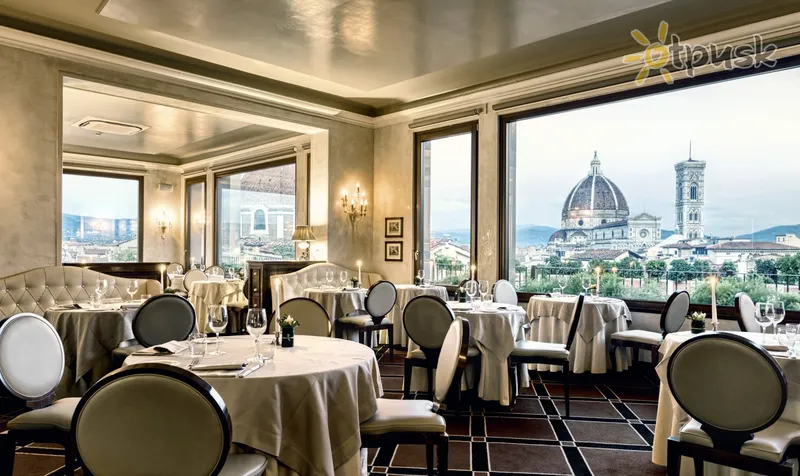 Фото отеля Grand Hotel Baglioni 4* Florencija Italija barai ir restoranai