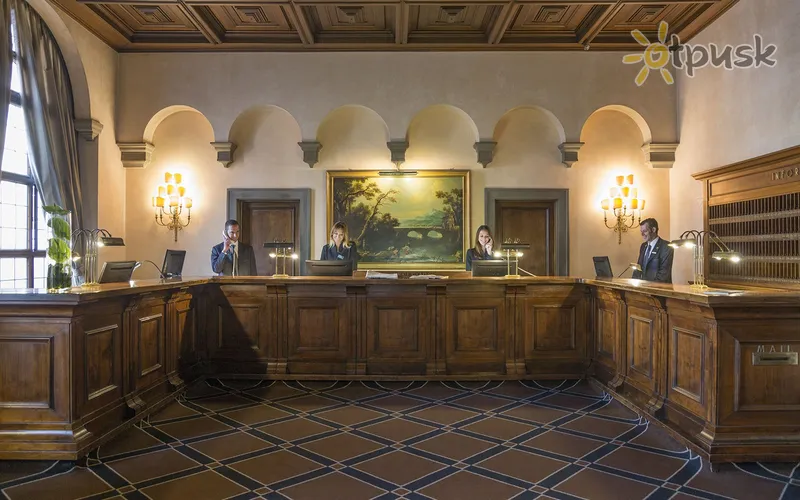 Фото отеля Grand Hotel Baglioni 4* Florencija Italija fojė ir interjeras