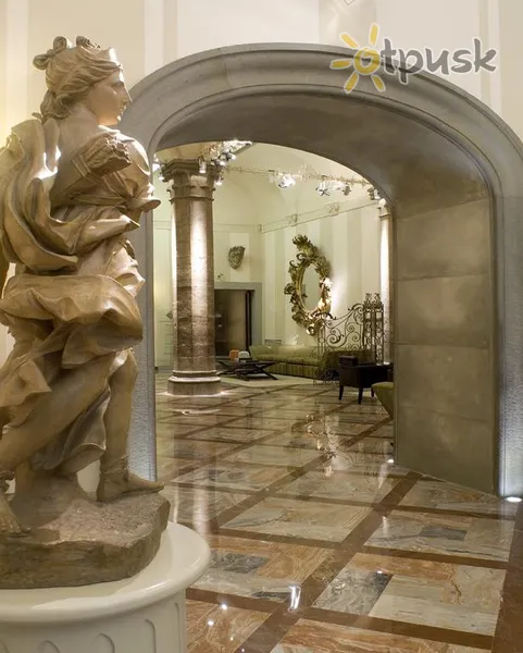 Фото отеля Grand Hotel Cavour 4* Florencija Italija fojė ir interjeras