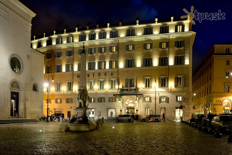 Фото отеля Grand Hotel De La Minerve 5* Roma Italija išorė ir baseinai