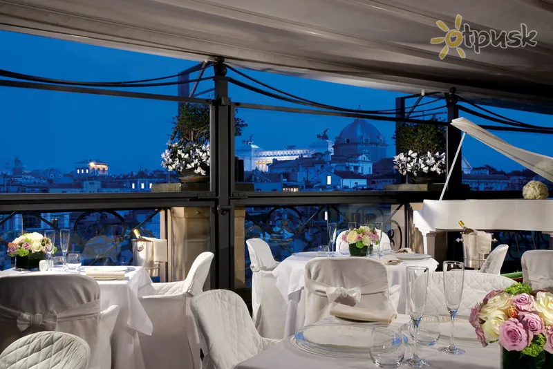 Фото отеля Grand Hotel De La Minerve 5* Roma Itālija bāri un restorāni