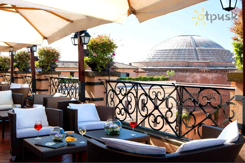 Фото отеля Grand Hotel De La Minerve 5* Рим Італія бари та ресторани