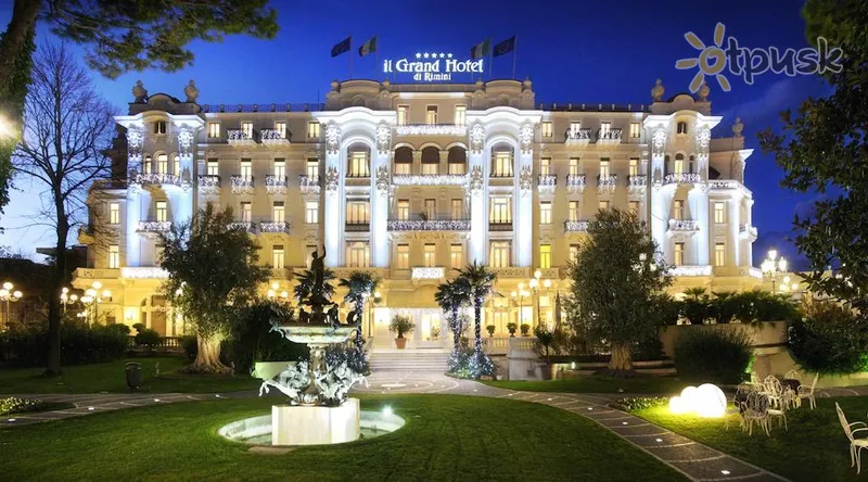 Фото отеля Grand Hotel di Rimini 5* Ріміні Італія екстер'єр та басейни
