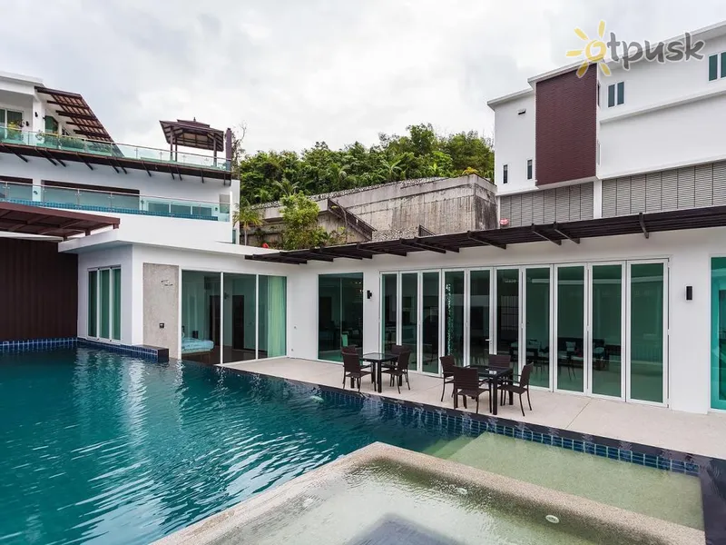 Фото отеля Wabi-Sabi Kamala Falls Boutique Residences Phuket 4* о. Пхукет Таиланд экстерьер и бассейны