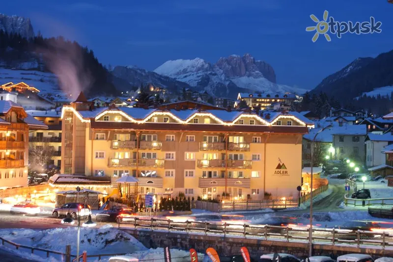 Фото отеля Adler Family & Wellness ApartHotel 4* Val di Fassa Italija išorė ir baseinai
