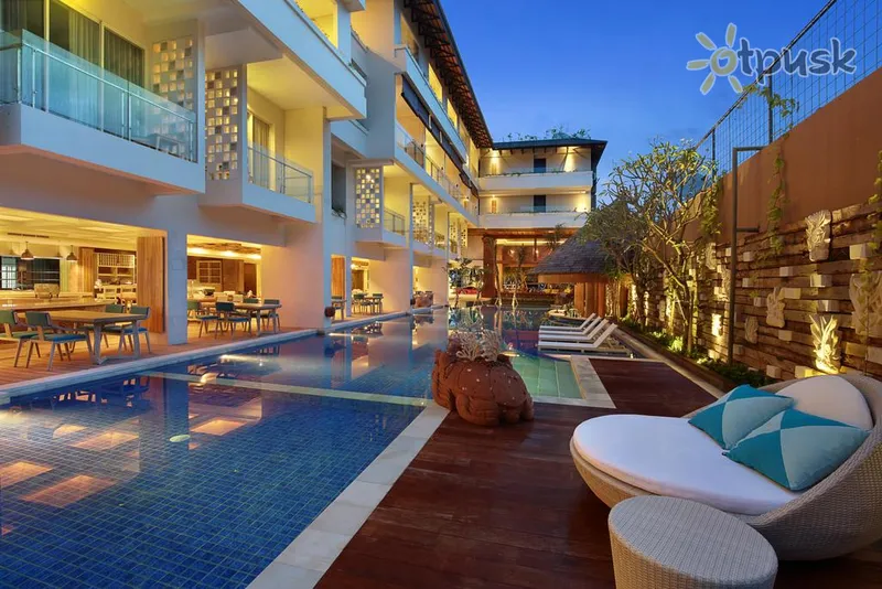 Фото отеля Jimbaran Bay Beach Resort & Spa 4* Džimbarāna (Bali) Indonēzija ārpuse un baseini