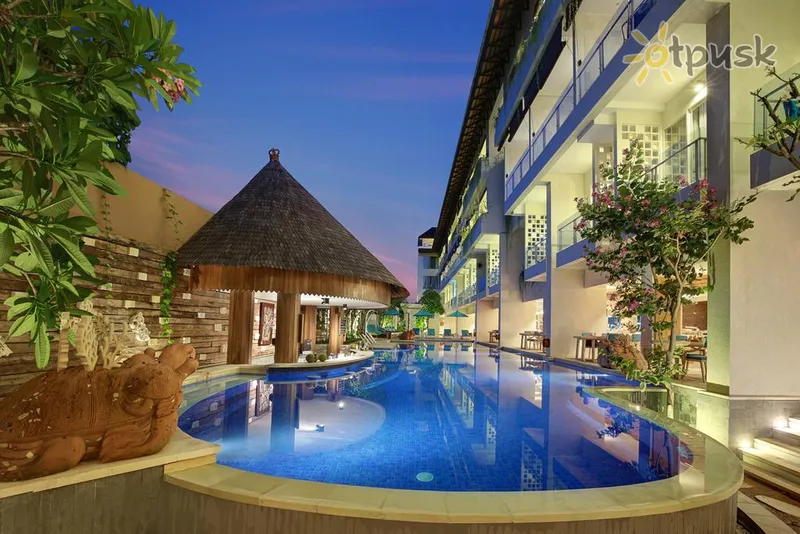 Фото отеля Jimbaran Bay Beach Resort & Spa 4* Джимбаран (о. Бали) Индонезия экстерьер и бассейны