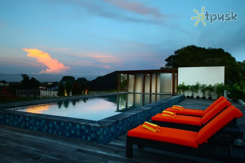 Фото отеля Sun Island Hotel & Spa Legian 4* Kuta (Balis) Indonezija išorė ir baseinai