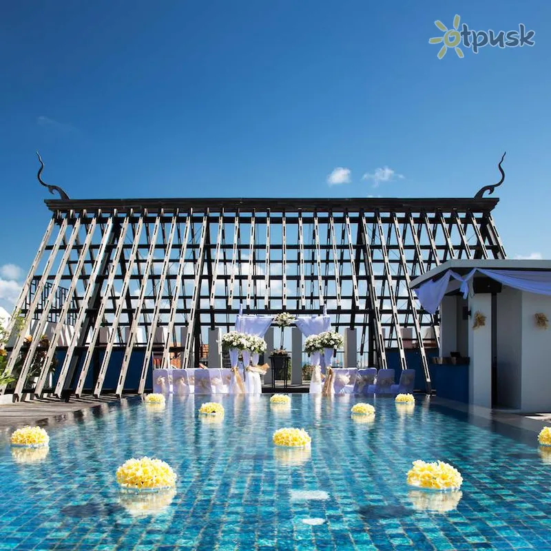 Фото отеля Sun Island Hotel & Spa Legian 4* Kuta (Balis) Indonezija išorė ir baseinai