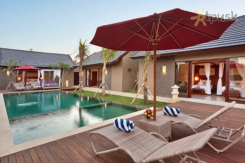 Фото отеля Lumbini Luxury Villas & Spa 5* Džimbaranas (Balis) Indonezija išorė ir baseinai