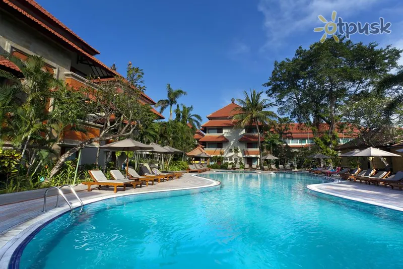 Фото отеля White Rose Kuta Resort, Villas & Spa 4* Kuta (Balis) Indonezija išorė ir baseinai