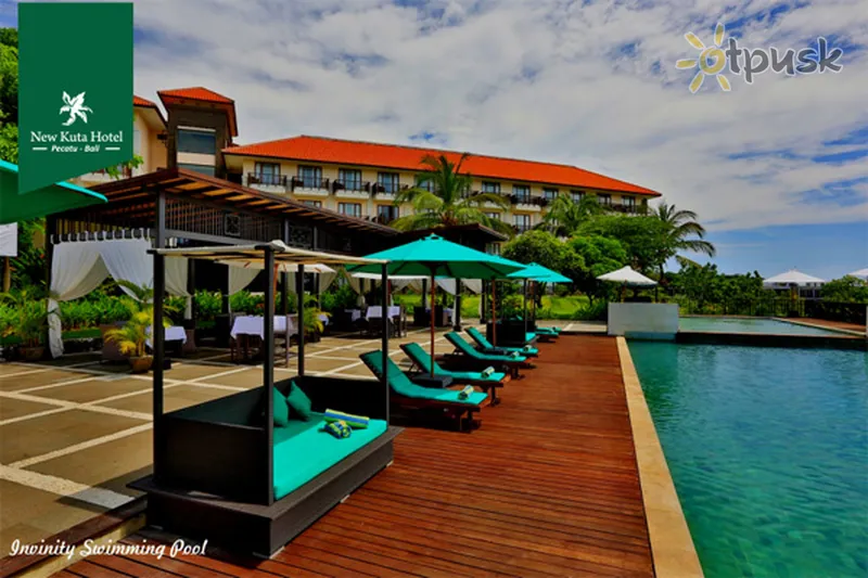 Фото отеля New Kuta Hotel 4* Kuta (Balis) Indonezija išorė ir baseinai