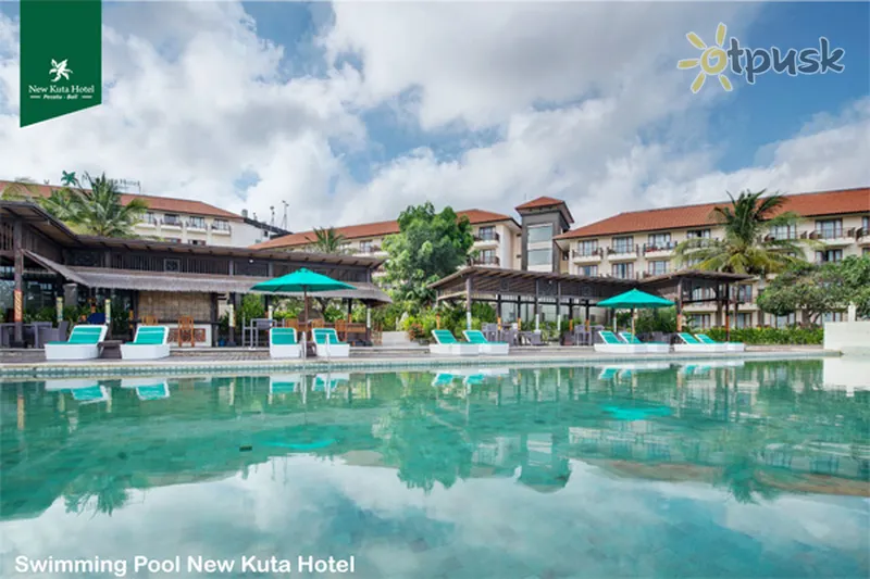 Фото отеля New Kuta Hotel 4* Кута (о. Балі) Індонезія екстер'єр та басейни