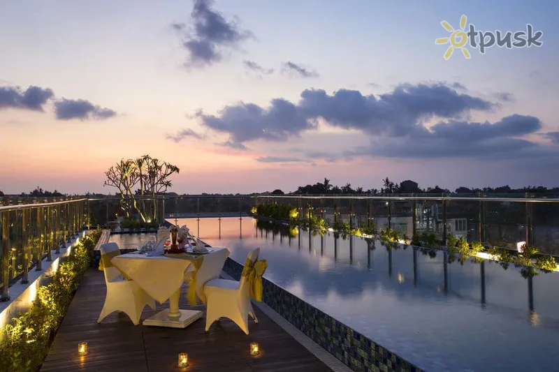 Фото отеля Santika Seminyak Hotel 3* Seminjaka (Bali) Indonēzija ārpuse un baseini