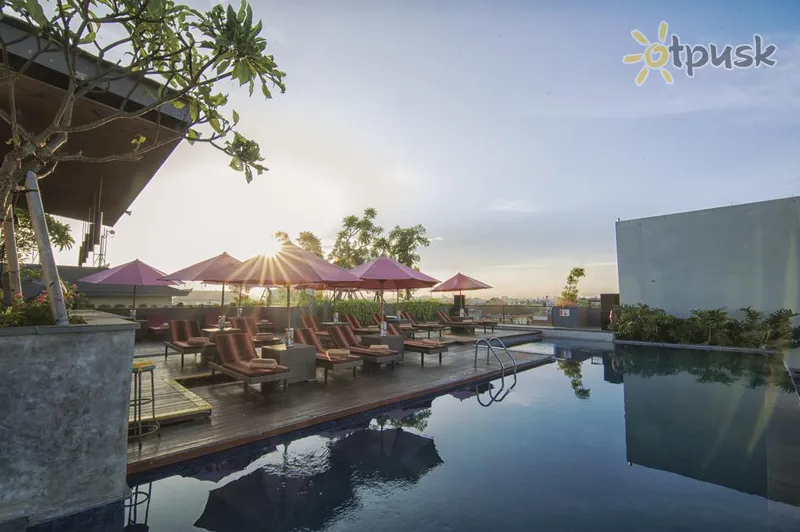 Фото отеля Swiss-Belinn Legian 3* Kuta (Balis) Indonezija išorė ir baseinai