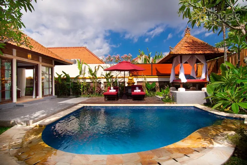 Фото отеля The Awan Villas 4* Seminyakas (Balis) Indonezija išorė ir baseinai
