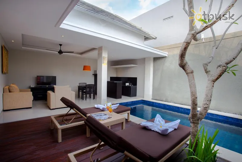 Фото отеля The Light Exclusive Villas & Spa 5* Seminyakas (Balis) Indonezija kambariai