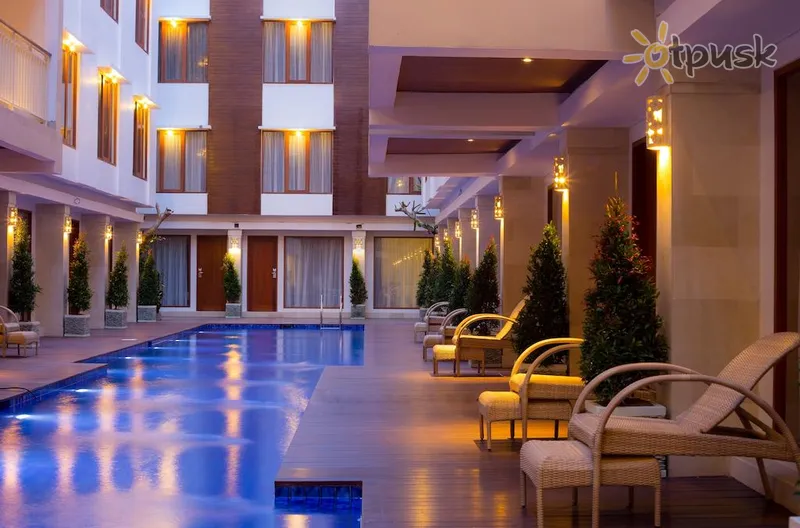 Фото отеля The Sun Hotel & Spa 4* Кута (о. Балі) Індонезія екстер'єр та басейни