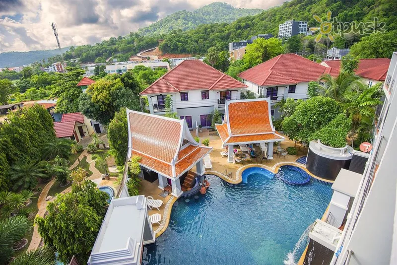 Фото отеля Asena Karon Resort 3* par. Puketa Taizeme ārpuse un baseini