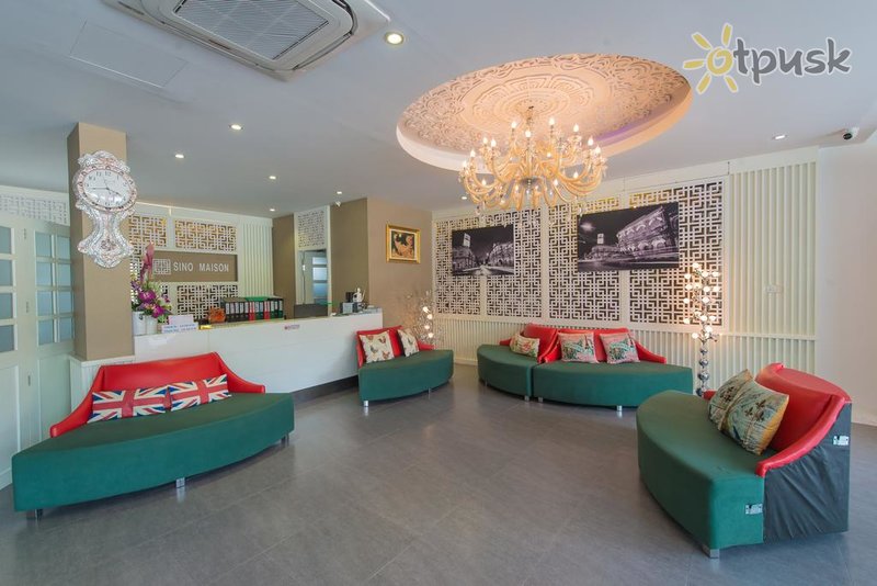 Фото отеля Sino Maison Hotel 3* о. Пхукет Таиланд лобби и интерьер
