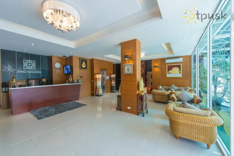 Фото отеля Sino Maison Hotel 3* par. Puketa Taizeme vestibils un interjers