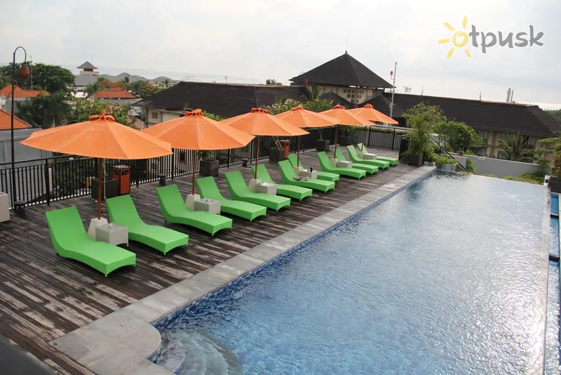 Фото отеля Zest Hotel Legian 2* Kuta (Balis) Indonezija išorė ir baseinai