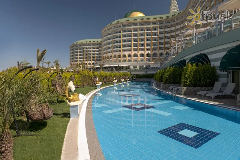Фото отеля Delphin Imperial Lara 5* Antalija Turkija išorė ir baseinai