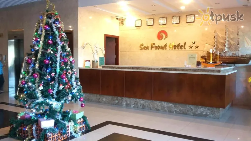 Фото отеля Sea Front Hotel 3* Дананг Вьетнам лобби и интерьер