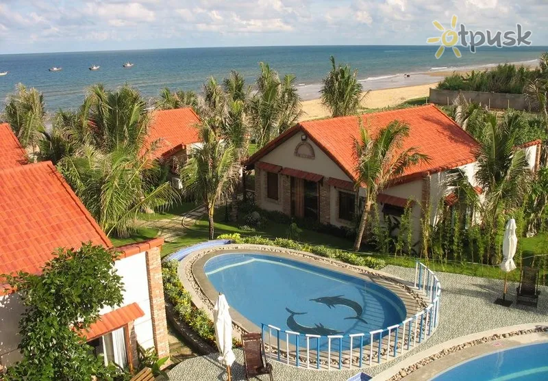 Фото отеля Green Organic Villas 4* Phan Thiet Vietnamas išorė ir baseinai