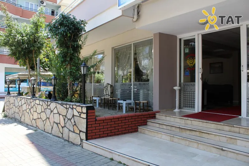 Фото отеля Diamond Alanya Hotel 3* Аланія Туреччина екстер'єр та басейни