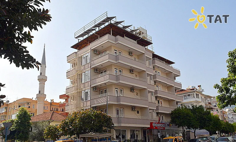 Фото отеля Diamond Alanya Hotel 3* Аланія Туреччина екстер'єр та басейни