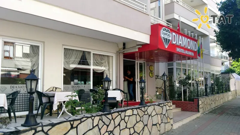 Фото отеля Diamond Alanya Hotel 3* Аланія Туреччина екстер'єр та басейни