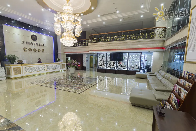 Фото отеля Seven Sea Hotel Da Nang 4* Дананг Вьетнам лобби и интерьер