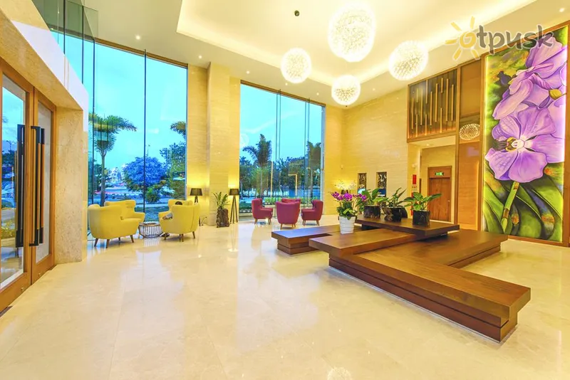 Фото отеля Vanda Hotel 4* Дананг Вьетнам лобби и интерьер
