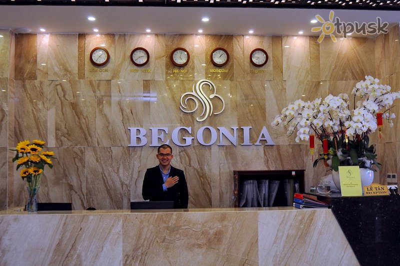 Фото отеля Begonia Nha Trang 4* Нячанг Вьетнам лобби и интерьер