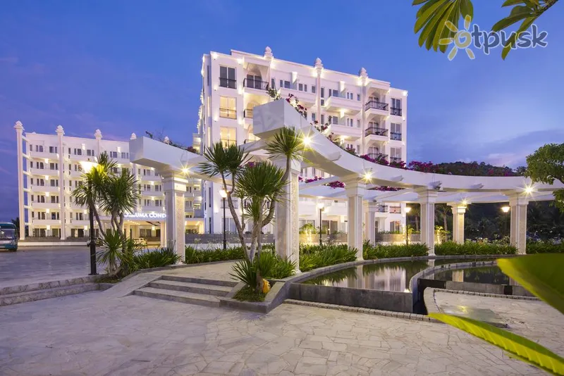 Фото отеля Cham Oasis Nha Trang Resort Condotel 5* Нячанг Вьетнам экстерьер и бассейны